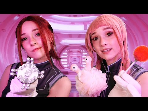 ASMR Cow Spaceship Exit Exam | Alien Tools | ASMR Sitcom 🚫🐄