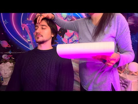 ASMR~ Real Person Skull Exam + Phrenology Check {ft. Not Alex Turner}