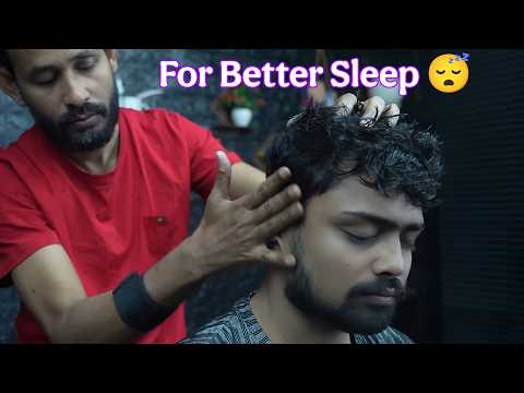 Relaxing Indian Head Rubbing & Ear Massage ASMR | Intense Tapping & Scratching for Instant Sleep