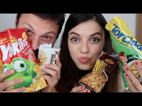 ASMR | Tasty Treats Unboxing and HUUUUGE Giveaway!!! 🍿🥨🍟