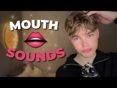 4K ASMR │ TINGLY Wet Mouth Sounds & Visual Hand Movements👄 (Slow, Sensitive)
