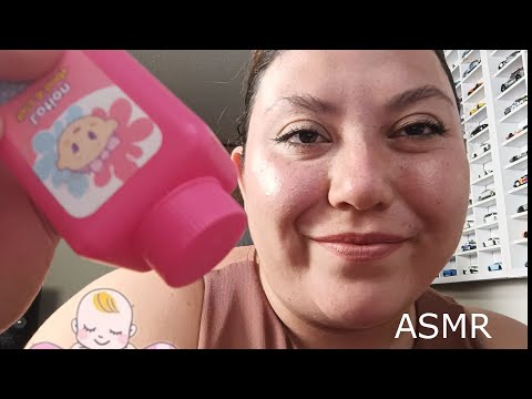 ASMR en español eres mi bebé y te cuido 🍼 l leo-baño-comida-juegos 🍼👶🩷 #asmr #roleplay #mouthsounds