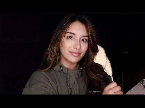 ASMR Interviewing You (Soft Spoken, Typing, Writing)