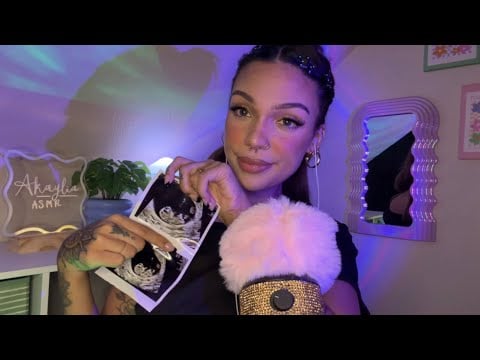 ASMR The Reason I’ve Been Gone for 2 Months… I’m Pregnant🤍 (Whispering + Mouth Sounds)