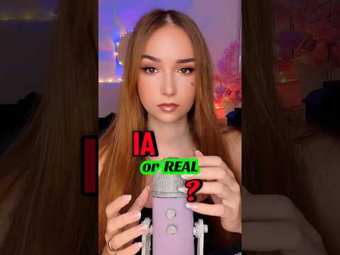 IA or réel ? Sauras tu voir la différence ? #asmr #ia #asmrsounds