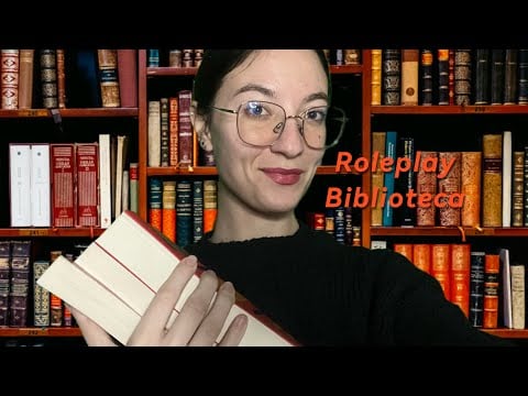 ENTRA NELLA BIBLIOTECA RILASSANTE 📚| ASMR ROLEPLAY ITA