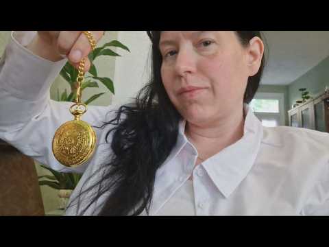 ASMR Hypnosis and Pocket Watch Swinging for Deep Sleep and Total Mind Reset