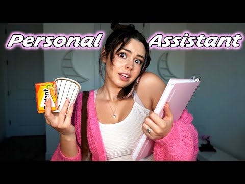 Personal Assistant ASMR Roleplay | Flustered and Chaotic Character With Personal Attention