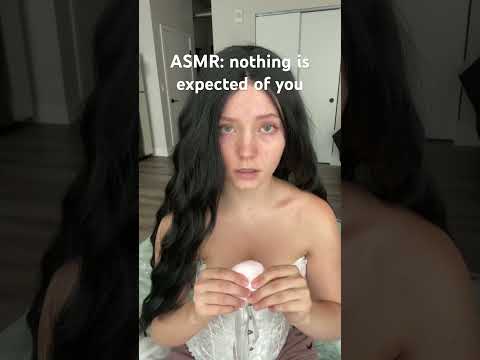 nothing is expected of you 🤍#asmr #girlfriendasmr #sleepasmr #comfortaudio #whisper