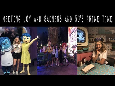 meeting joy and sadness and eating at 50's prime time // dcp spring 2019