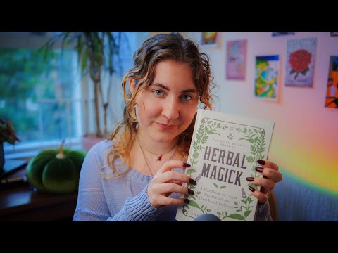 ❂ASMR❂ Mixing a Herbal Protection Potion For Spooky Season🧙‍♀️🌙