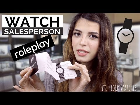 ASMR | Watch Salesperson Roleplay (3D Virtual Reality Experience)