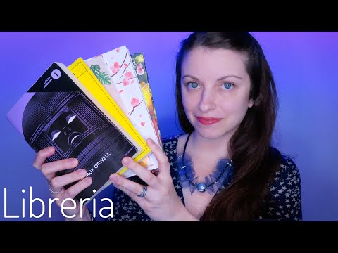 RILASSATI NELLA MIA LIBRERIA ASMR ITA