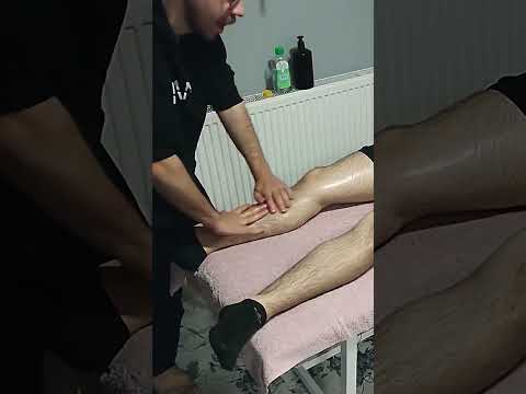 ASMR VERY RELAXING FRONT LEG ENERGY MASSAGE TURKISH THERAPY #shorts  #asmr #massage #satisfying
