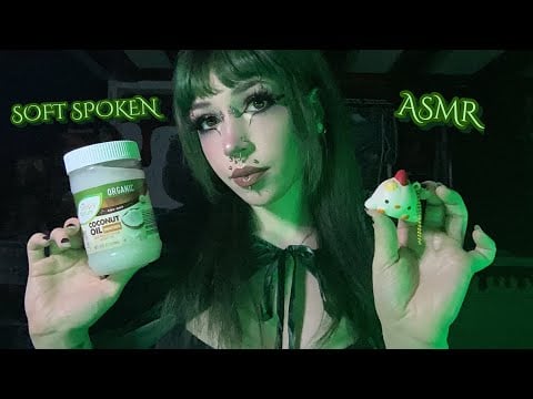 Soft Spoken Rambling ASMR | Tapping, Scratching, Liquid Sounds, Squishy Toys
