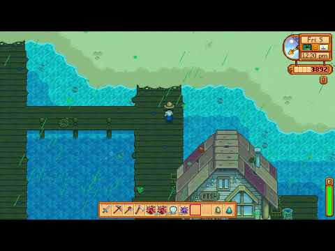 Stardew Valley Ep 32 - Strange Green Rain?! The Town Is Worried… 🌧️💚