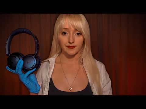 ASMR Ear Exam | Eyes Closed 360° Hearing Test