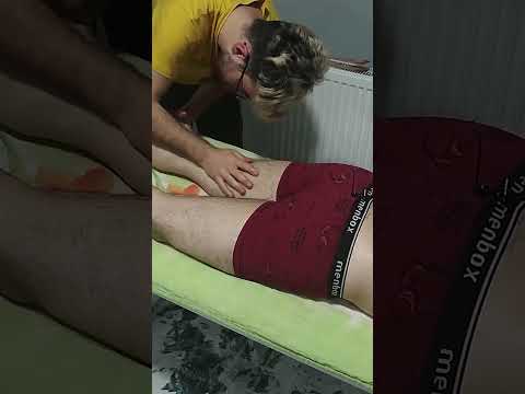 ASMR BACK,LEG,FOOT AMAZING RELAXING TURKISH MASSAGE  #massage #asmr #satisfying #relaxing #shorts