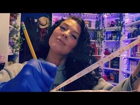 ASMR- Measuring You With Gloves For My Latest Clay Sculpture 💘👼