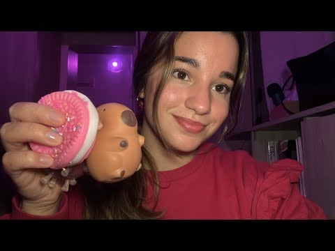 ASMR con mis squishies y fidget toys