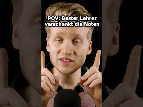 ASMR - POV: Bester Lehrer verschenkt die Noten! #shorts #asmr #roleplay #deutscheasmr
