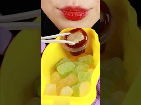 New Korean CVS food 🇰🇷 Bear jelly ASMR