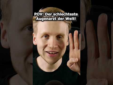 ASMR - POV: Der schlechteste Augenarzt der We!t! #shorts #asmr #roleplay #deutscheasmr