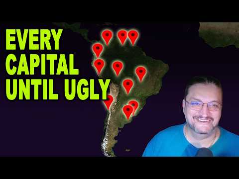 Exploring Every South American Capital Until It's Ugly 🌎 | ASMR Google Earth