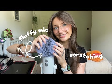 ASMR Intense fluffy mic scratching💆🏻