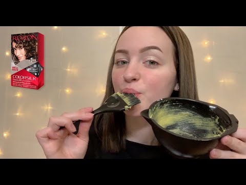 [ASMR] Eating Hair Dye?! *Edible*