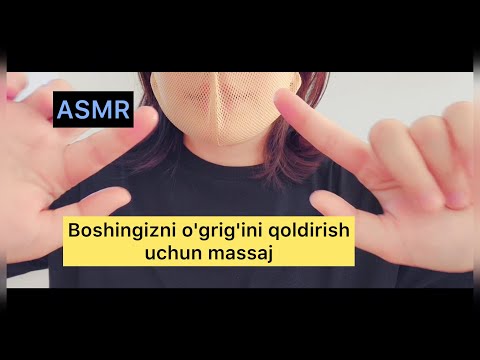 ASMR Bosh, quloq va yelkalar massaji