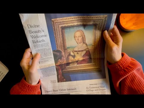 No Frills ASMR ~ New York Times Business & Arts Section