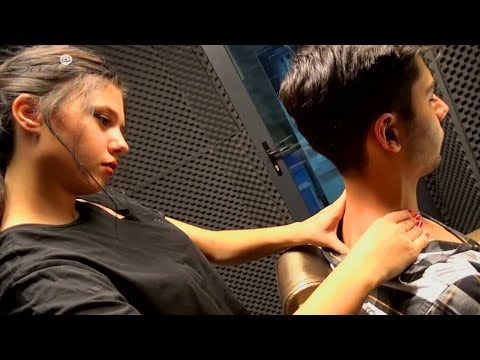 🌿 ASMR Head Massage in a Barber Chair | Instant Calm & Sleep