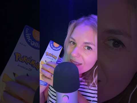 ASMR FR / Incollables CP spécial Pokemon #HolidaysWithShorts #shortsasmr