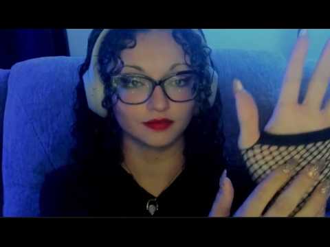 Binaural Fishnet Scratching Sounds