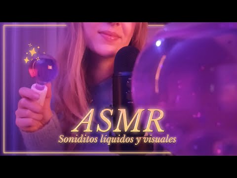 ASMR ✧ Duérmete con estos sonidos líquidos y visuales 😴