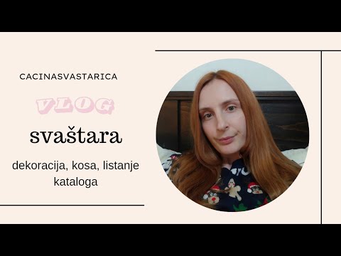 Vlog - Novogodišnja dekoracija, neke nove stvarčice, listanje Lilly kataloga 🎀💖