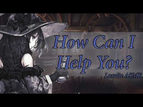 ASMR Cute Witch Makes you a Cure