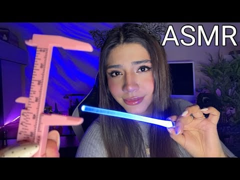 ASMR ESPAÑOL / REVISIÓN y LIMPIEZA DE OIDOS (roleplay extra relajante)