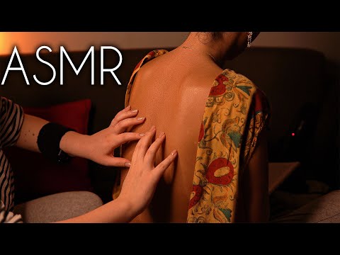 ASMR Gentle Back Massage by a Real Person Relax and Unwind with Soothing Touch