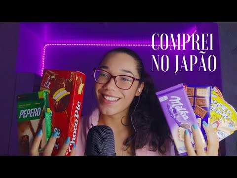 ASMR COMENDO DOCES DO JAPÃO