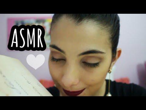 ASMR:  ROLEPLAY PSICÓLOGA (Vídeo para relaxar e dar sono) - PORTUGUÊS