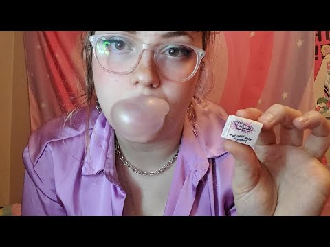 ASMR UPCLOSE OPEN MOUTH GUM CHEWING (Intense Mouth Sounds)