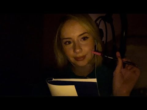 Asmr Teaching You Spanish 📚✏️