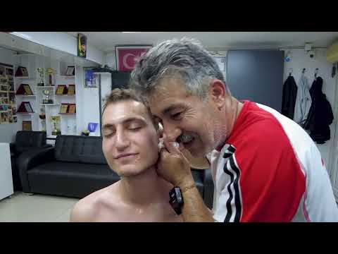 ASMR FOR LONELY! EXCELLENT SEAT MASSAGE.YOU HAVEN'T SEEN A CHEST MASSAGE LIKE THIS