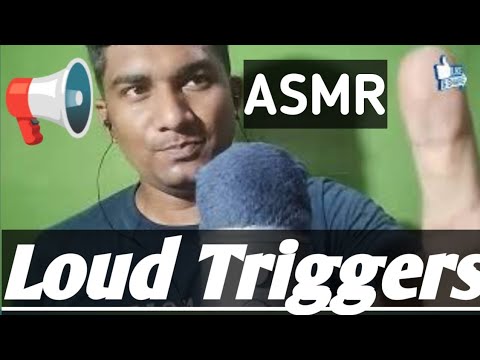 1 Minute Loud Fast And Aggressive Triggers  ASMR