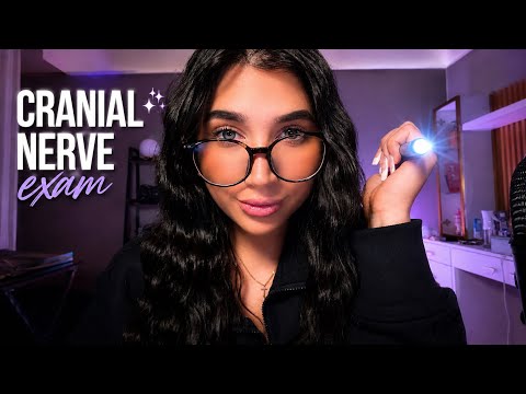 ASMR Cranial Nerve Exam 🧐🧠