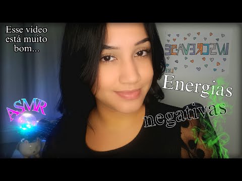 ASMR- Removendo suas ENERGIAS NEGATIVAS ✂️💤