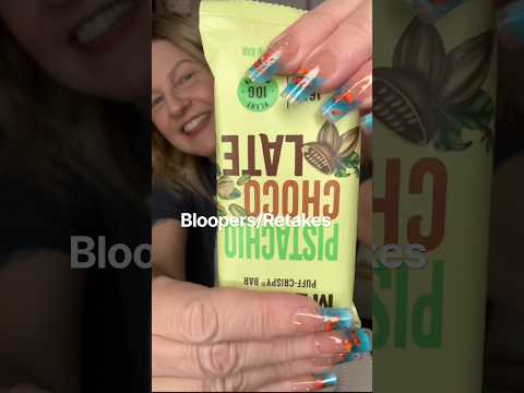 ASMR Bloopers/Retakes of My Snack Plate #asmr #asmrbloopers #retakes 🤣