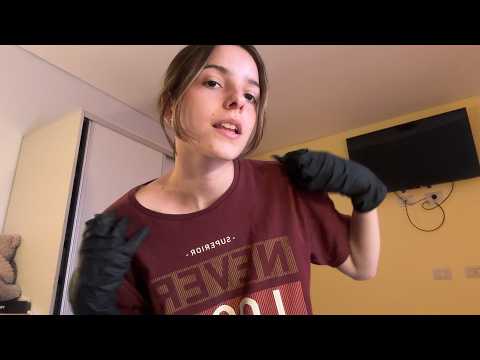 lofi ASMR shirt scratching with crinkly gloves 😊 (Vale)